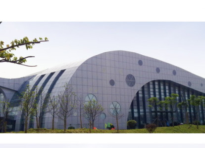 扬州会议中心外景网架工程